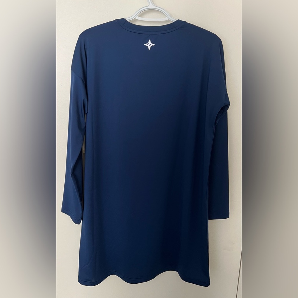 NWT Tuckernuck Navy Long Sleeve Corinne Sport Dress - Picture 5 of 10